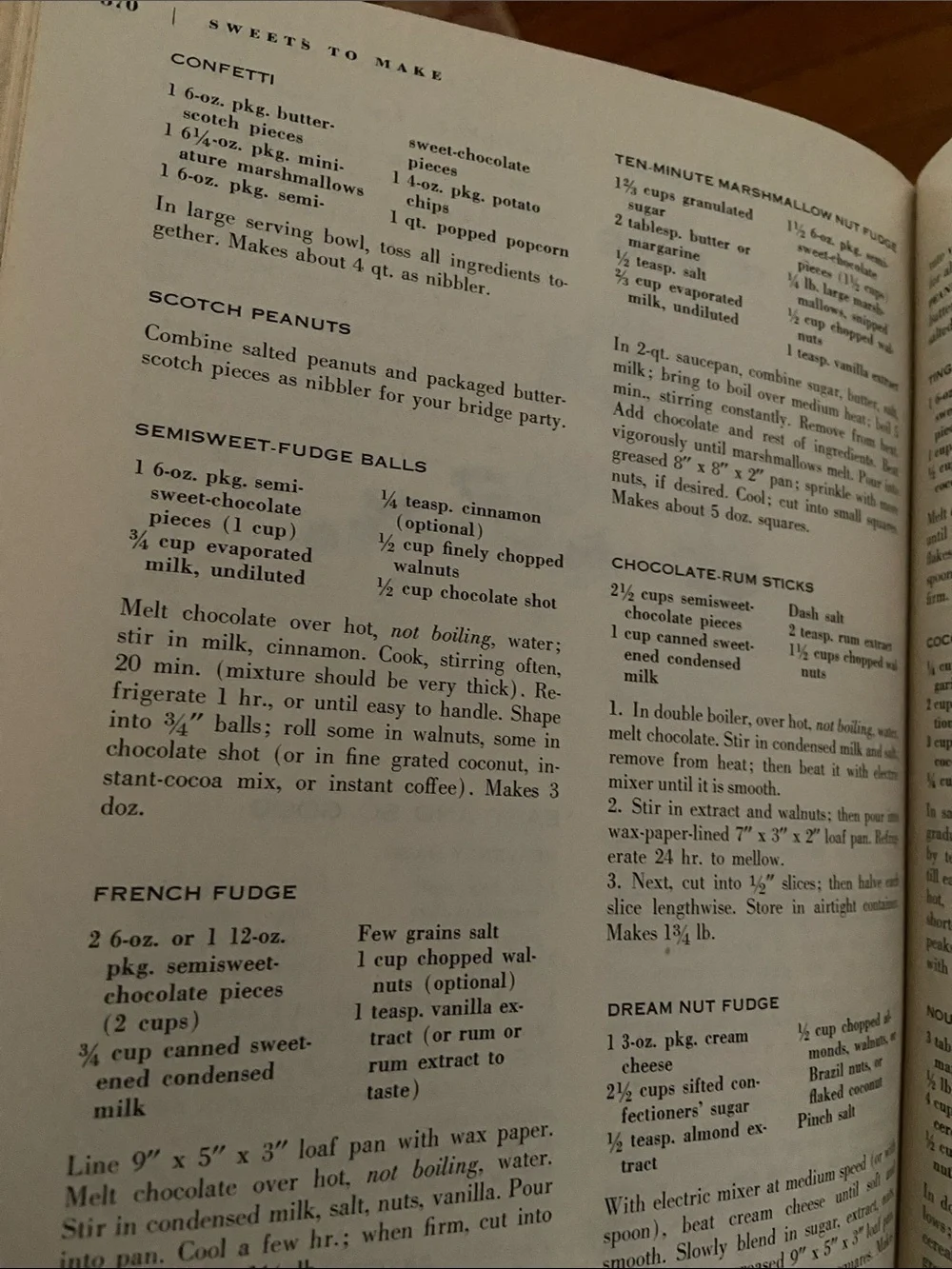 Vintage 60s 1960s Mid Century Goodhousekeeping Cookbook cookies dessert cake pie